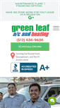 Mobile Screenshot of greenleafhvac.net